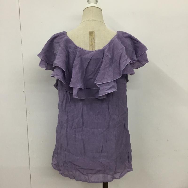 イング INGNI カットソー 半袖 タグ付 M 無地 紫 / パープル / レディース USED 古着 中古 10089737