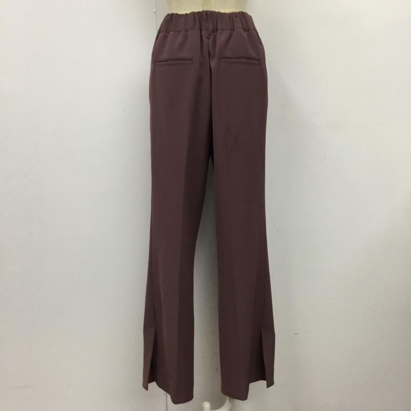 グローバルワーク GLOBAL WORK パンツ スラックス M 無地 紫 / パープル / レディース USED 古着 中古 10089738