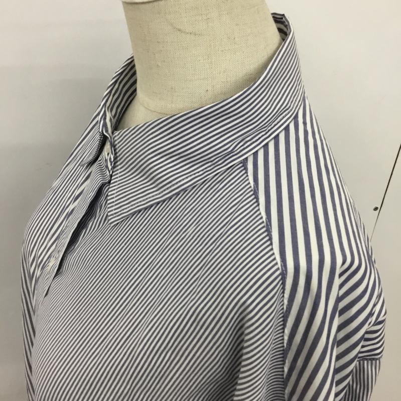 グローバルワーク GLOBAL WORK シャツ、ブラウス 長袖 XL ストライプ マルチカラー / マルチカラー / レディース USED 古着 中古 10089748