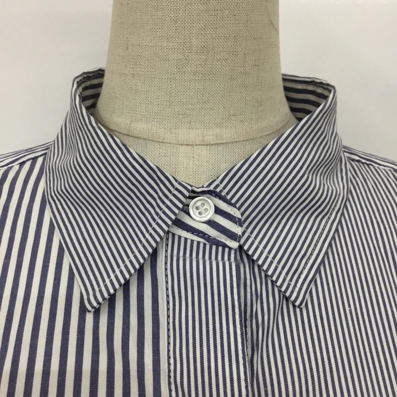 グローバルワーク GLOBAL WORK シャツ、ブラウス 長袖 XL ストライプ マルチカラー / マルチカラー / レディース USED 古着 中古 10089748