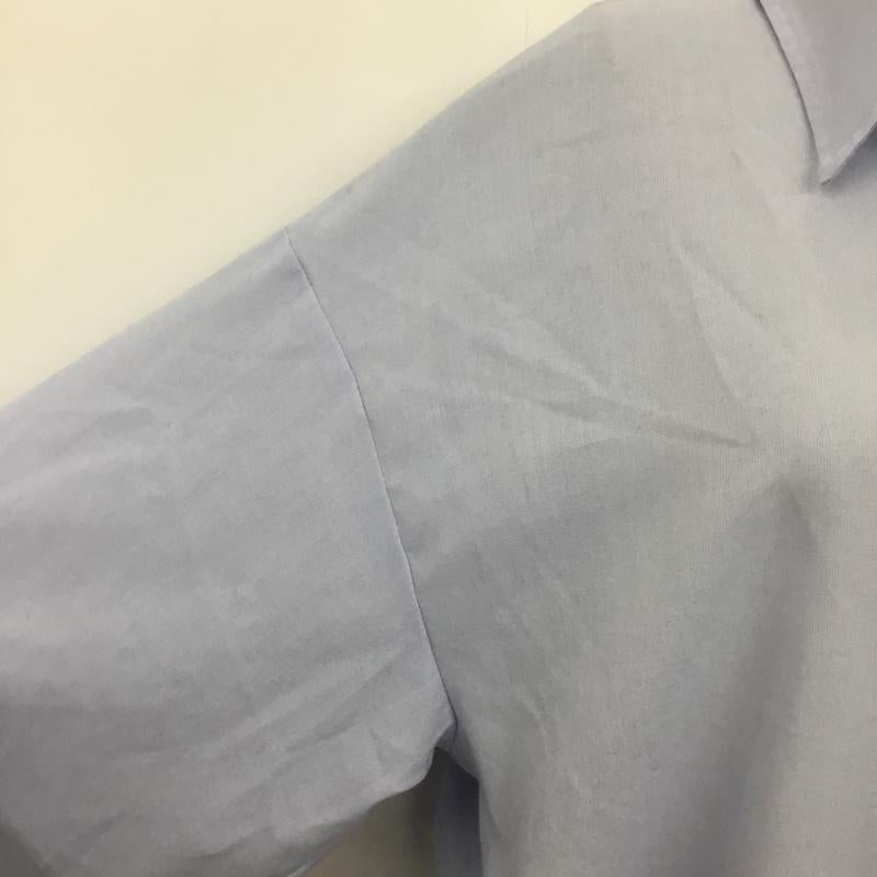 グローバルワーク GLOBAL WORK シャツ、ブラウス 長袖 L 無地 水色 / ライトブルー / レディース USED 古着 中古 10089753