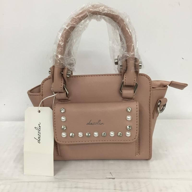 ダズリン dazzlin ハンドバッグ ハンドバッグ 無地 桃 / ピンク / レディース USED 古着 中古 10089755