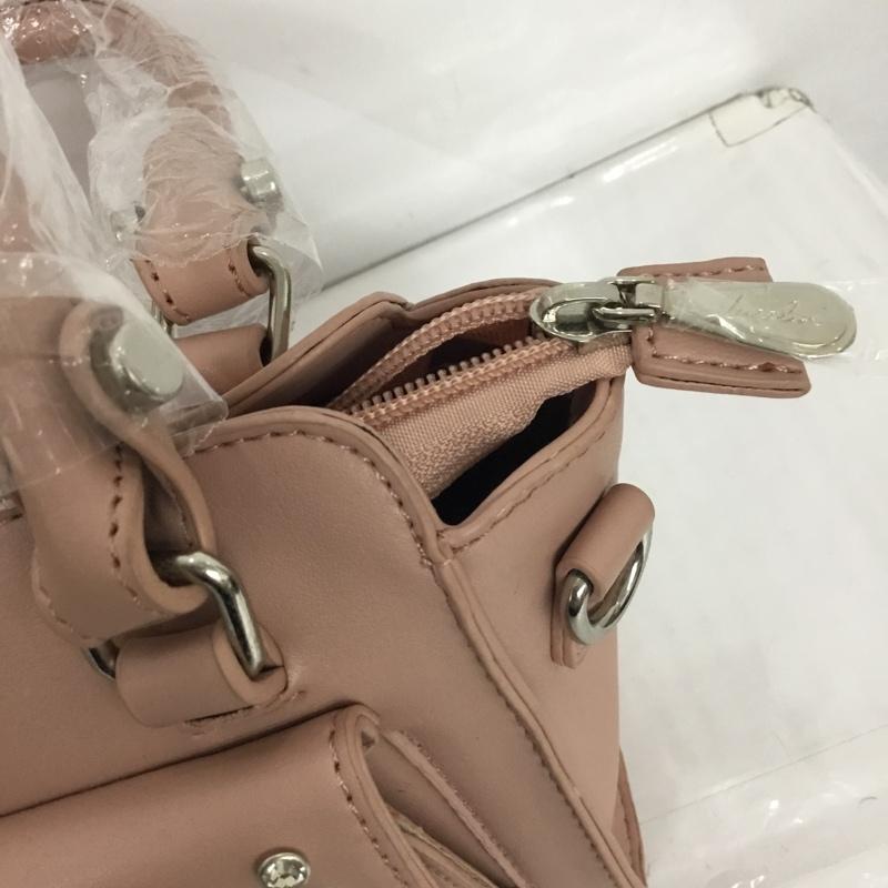 ダズリン dazzlin ハンドバッグ ハンドバッグ 無地 桃 / ピンク / レディース USED 古着 中古 10089755