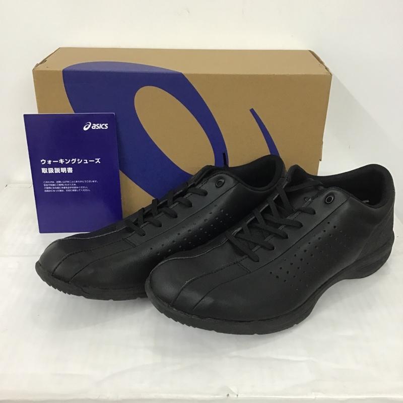 アシックス ASICS シューズ シューズ TDW553-001 ハダシライド ウォーキングシューズ 27cm 箱有 27.0cm ロゴ、文字 黒 / ブラック / メンズ USED 古着 中古 10089761