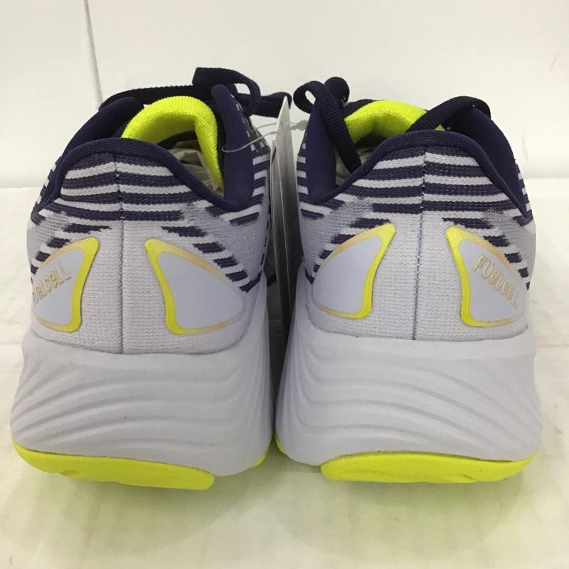 ニューバランス New Balance スニーカー スニーカー WFCPZLM2 ランニングシューズ 23.5cm 箱有 23.5cm ロゴ、文字 紺 / ネイビー / X 灰 / グレー / X 黄 / イエロー / レディース USED 古着 中古 10089763