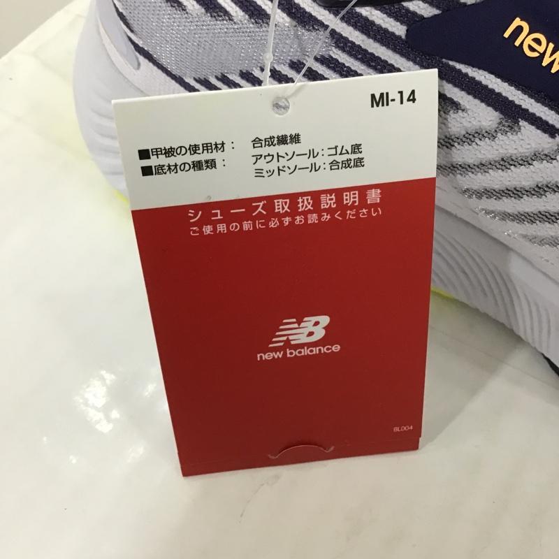 ニューバランス New Balance スニーカー スニーカー WFCPZLM2 ランニングシューズ 23.5cm 箱有 23.5cm ロゴ、文字 紺 / ネイビー / X 灰 / グレー / X 黄 / イエロー / レディース USED 古着 中古 10089763