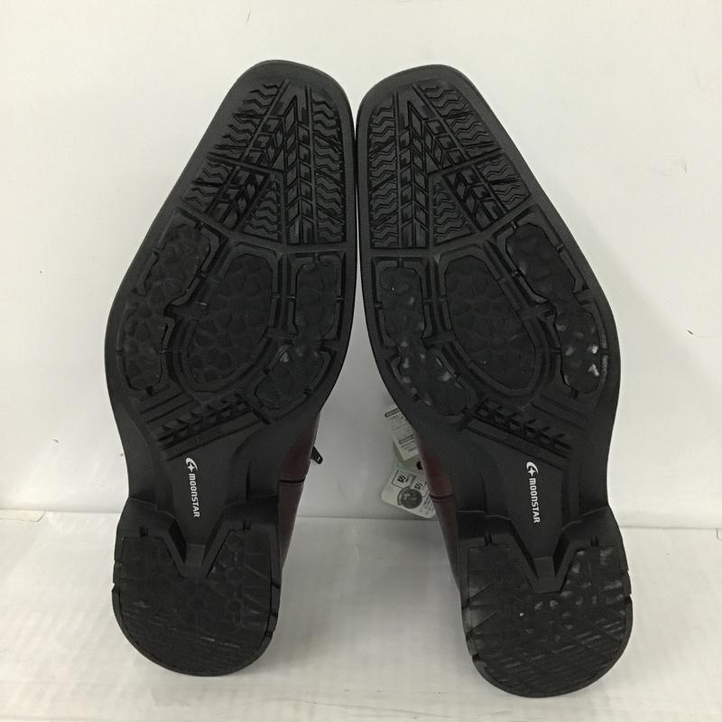 ムーンスター MoonStar 革靴 革靴 SPH4615SN BALANCE WORKS チャッカブーツ ビジネスシューズ 27cm 箱有 27.0cm 無地 ダークブラウン / ダークブラウン / メンズ USED 古着 中古 10089767