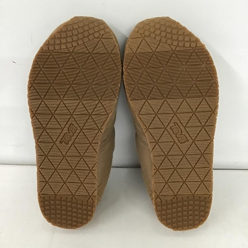テバ Teva スリッポン スリッポン 1123091 RE EMBER MOC2 23cm 箱有 23.0cm ロゴ、文字 ベージュ / ベージュ / レディース USED 古着 中古 10089771