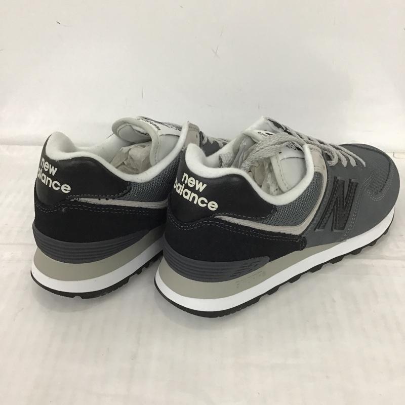 ニューバランス New Balance スニーカー スニーカー ML574OS2 24.5cm 箱有 24.5cm ロゴ、文字 ダークグレー / ダークグレー / レディース USED 古着 中古 10089773