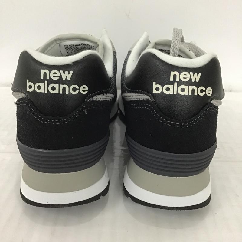 ニューバランス New Balance スニーカー スニーカー ML574OS2 24.5cm 箱有 24.5cm ロゴ、文字 ダークグレー / ダークグレー / レディース USED 古着 中古 10089773