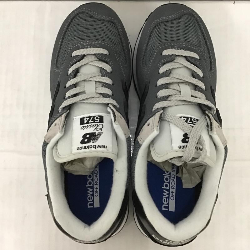ニューバランス New Balance スニーカー スニーカー ML574OS2 24.5cm 箱有 24.5cm ロゴ、文字 ダークグレー / ダークグレー / レディース USED 古着 中古 10089773