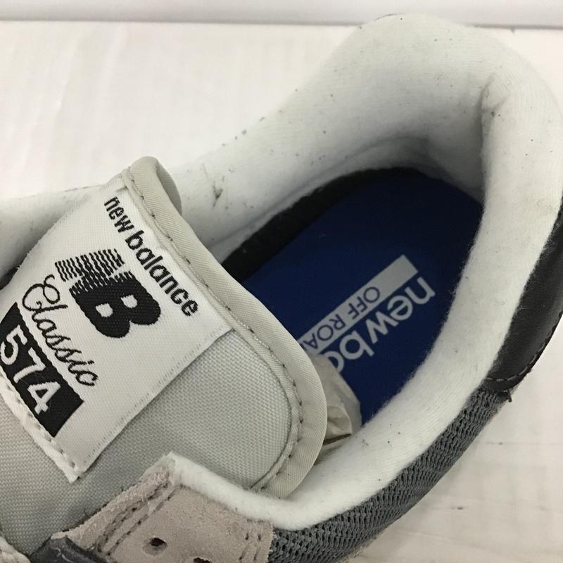 ニューバランス New Balance スニーカー スニーカー ML574OS2 24.5cm 箱有 24.5cm ロゴ、文字 ダークグレー / ダークグレー / レディース USED 古着 中古 10089773