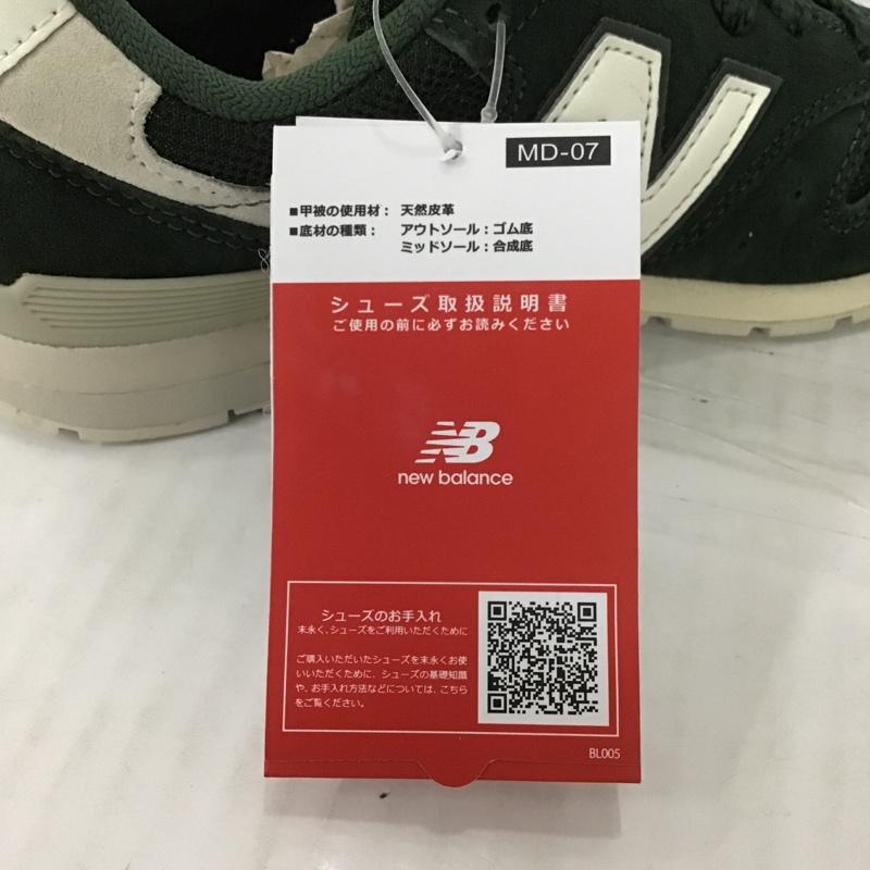 ニューバランス New Balance スニーカー スニーカー CM996TG2 22.5cm 箱有 22.5cm ロゴ、文字 緑 / グリーン / レディース USED 古着 中古 10089775