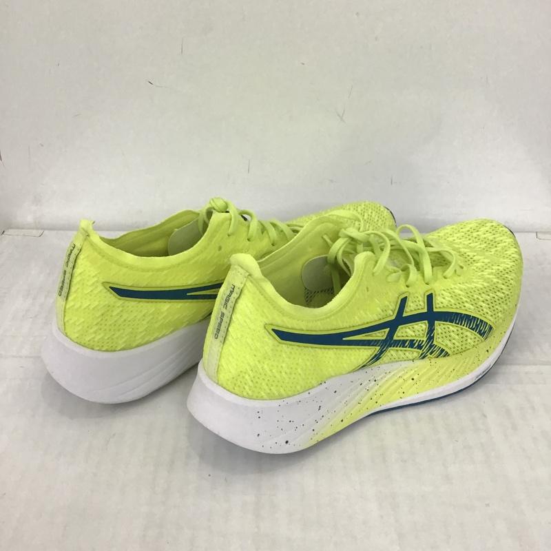 アシックス ASICS シューズ シューズ 1011B026-750 ランニングシューズ MAGIC SPEED 25.5cm 箱有 25.5cm ロゴ、文字 黄 / イエロー / X 青 / ブルー / X 白 / ホワイト / メンズ USED 古着 中古 10089779