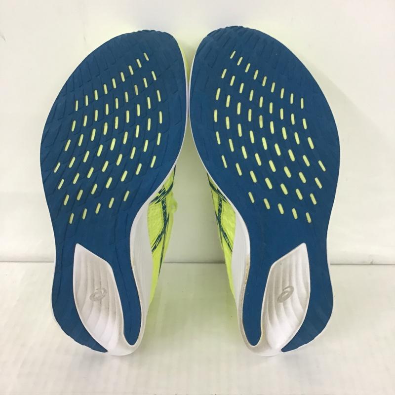 アシックス ASICS シューズ シューズ 1011B026-750 ランニングシューズ MAGIC SPEED 25.5cm 箱有 25.5cm ロゴ、文字 黄 / イエロー / X 青 / ブルー / X 白 / ホワイト / メンズ USED 古着 中古 10089779