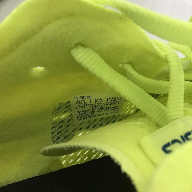 アシックス ASICS シューズ シューズ 1011B026-750 ランニングシューズ MAGIC SPEED 25.5cm 箱有 25.5cm ロゴ、文字 黄 / イエロー / X 青 / ブルー / X 白 / ホワイト / メンズ USED 古着 中古 10089779