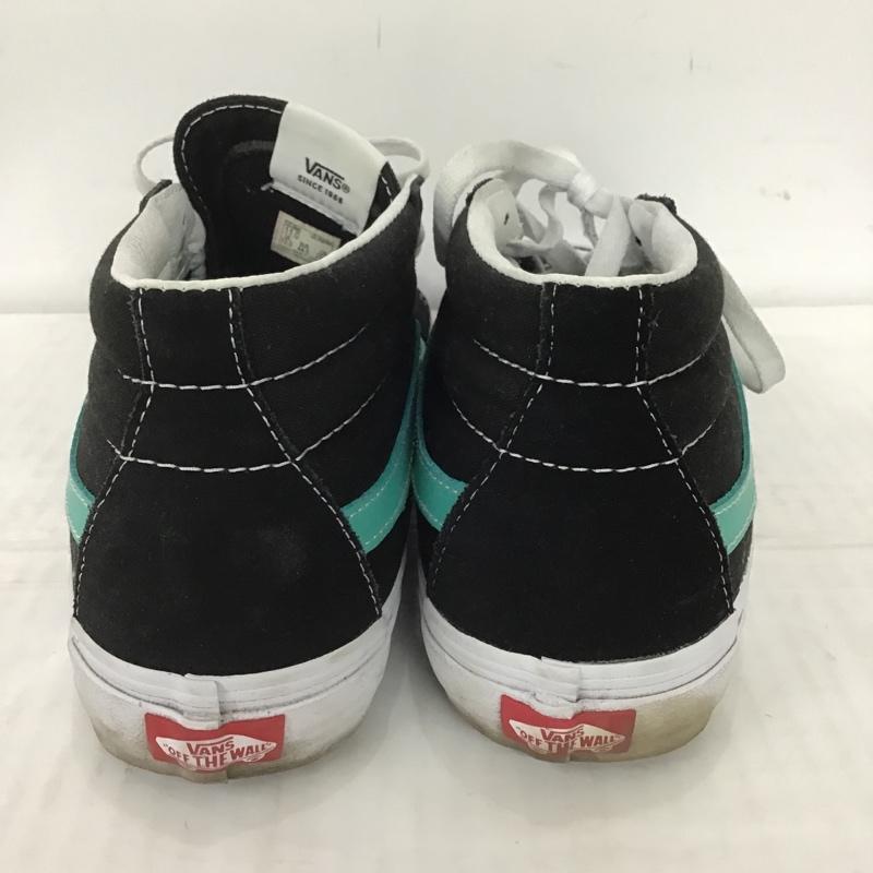 バンズ VANS スニーカー スニーカー 508357 29cm 29.0cm ロゴ、文字 黒 / ブラック / X 白 / ホワイト / X 薄緑 / ライトグリーン / メンズ USED 古着 中古 10089787