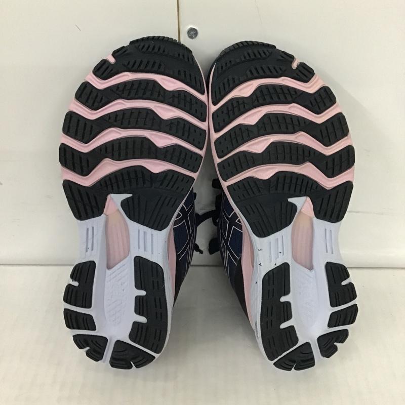 アシックス ASICS スニーカー スニーカー 1012B046 GEL KAYANO 28 23.5cm 箱有 ランニングシューズ 23.5cm ロゴ、文字 紺 / ネイビー / X 桃 / ピンク / レディース USED 古着 中古 10089804