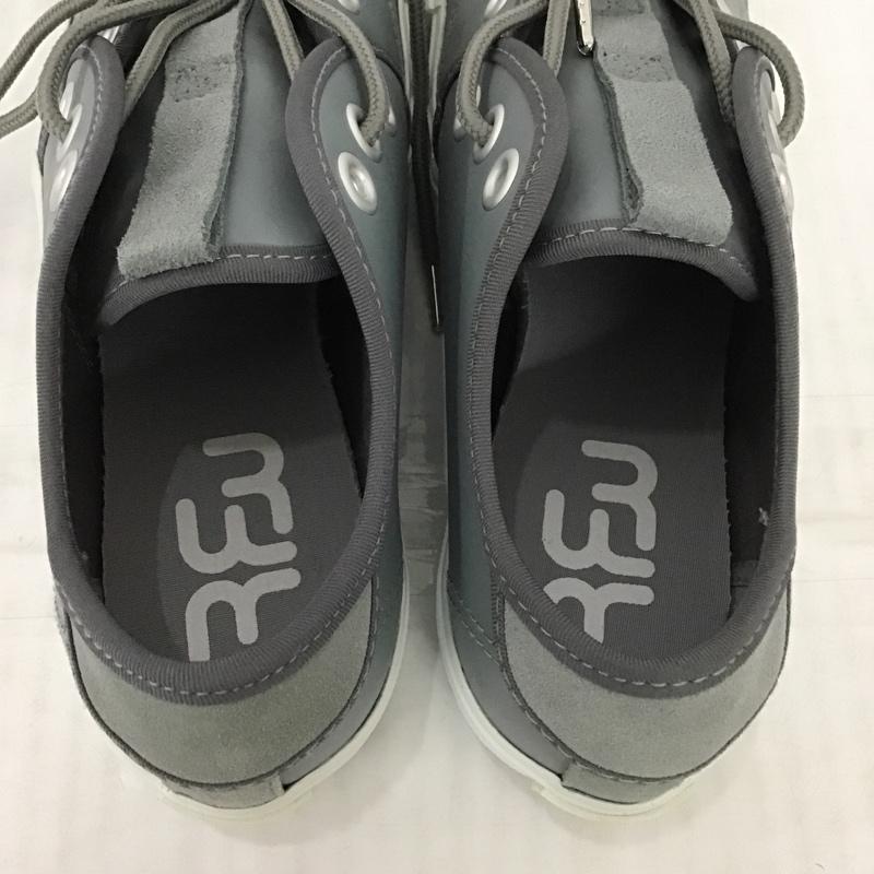 アールエフダブル RFW スニーカー スニーカー R2012012 SANDWICH-LO LEATHER 23cm 箱有 US:5 無地 灰 / グレー / レディース USED 古着 中古 10089805