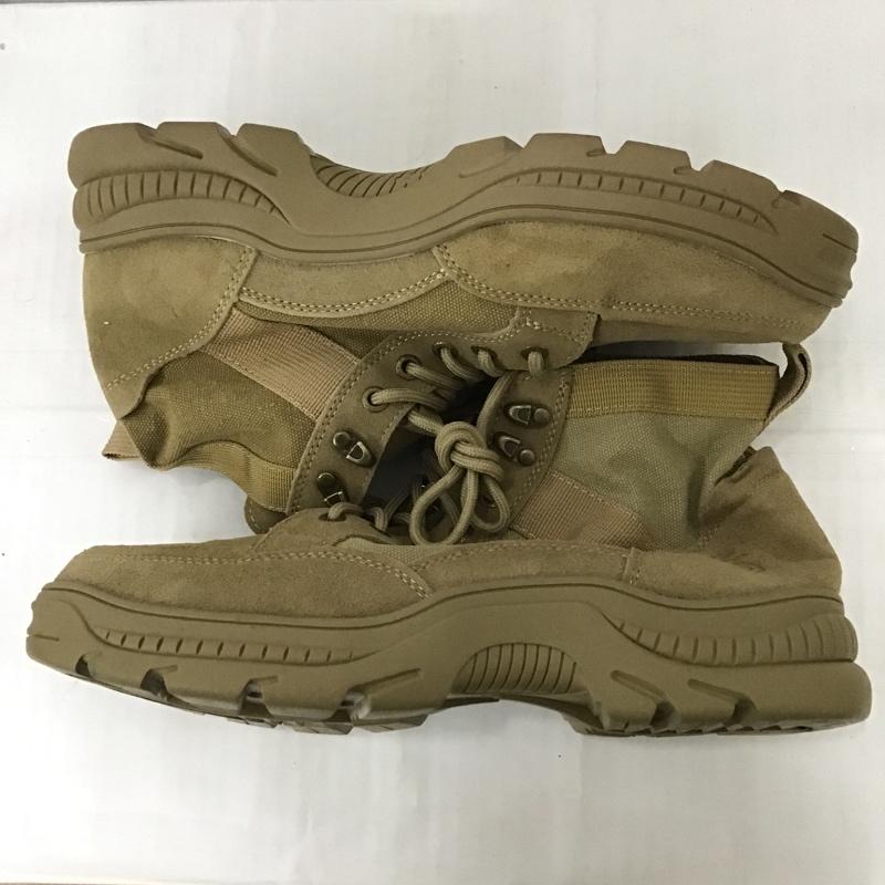 古着 USED ブーツ ショートブーツ ワークブーツ 安全靴 27.5cm 無地 ベージュ / ベージュ / メンズ USED 古着 中古 10089808