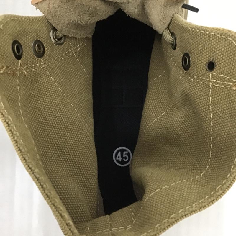 古着 USED ブーツ ショートブーツ ワークブーツ 安全靴 27.5cm 無地 ベージュ / ベージュ / メンズ USED 古着 中古 10089808