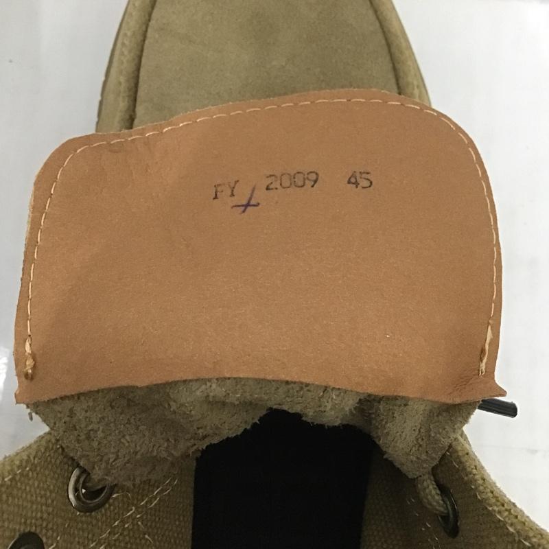 古着 USED ブーツ ショートブーツ ワークブーツ 安全靴 27.5cm 無地 ベージュ / ベージュ / メンズ USED 古着 中古 10089808
