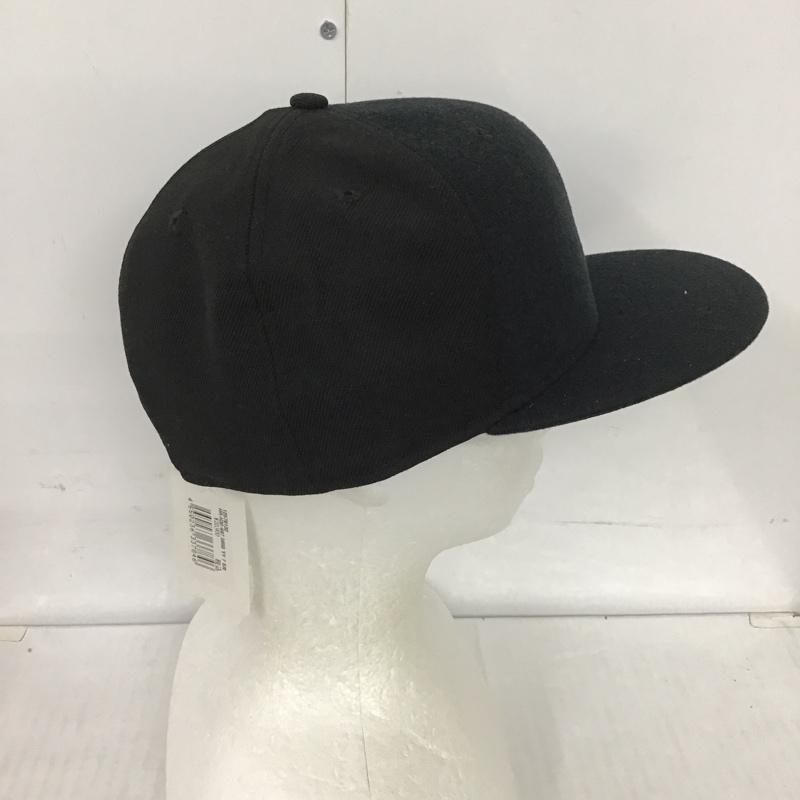 ヨウジヤマモト Yohji Yamamoto 帽子 キャップ 12579132 NEW ERA 59FIFTY ロゴ、文字 黒 / ブラック / メンズ USED 古着 中古 10089813