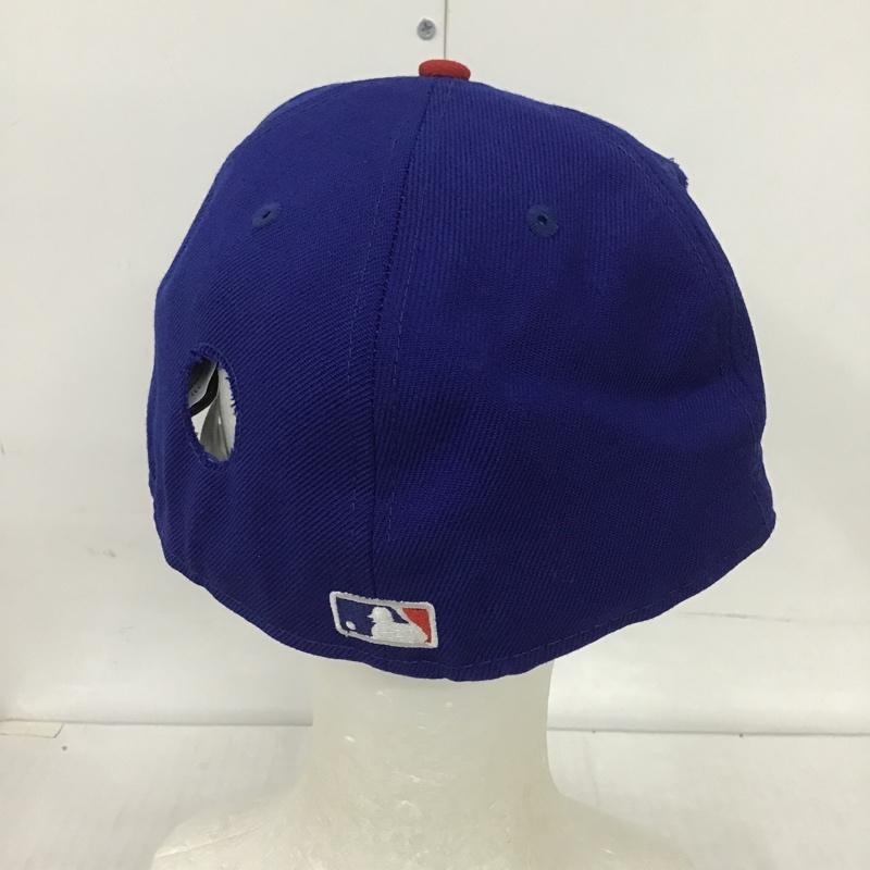 オフホワイト Off-White 帽子 キャップ NEW ERA MLB CHICAGO CUBS CAP ロゴ、文字 青 / ブルー / メンズ USED 古着 中古 10089814