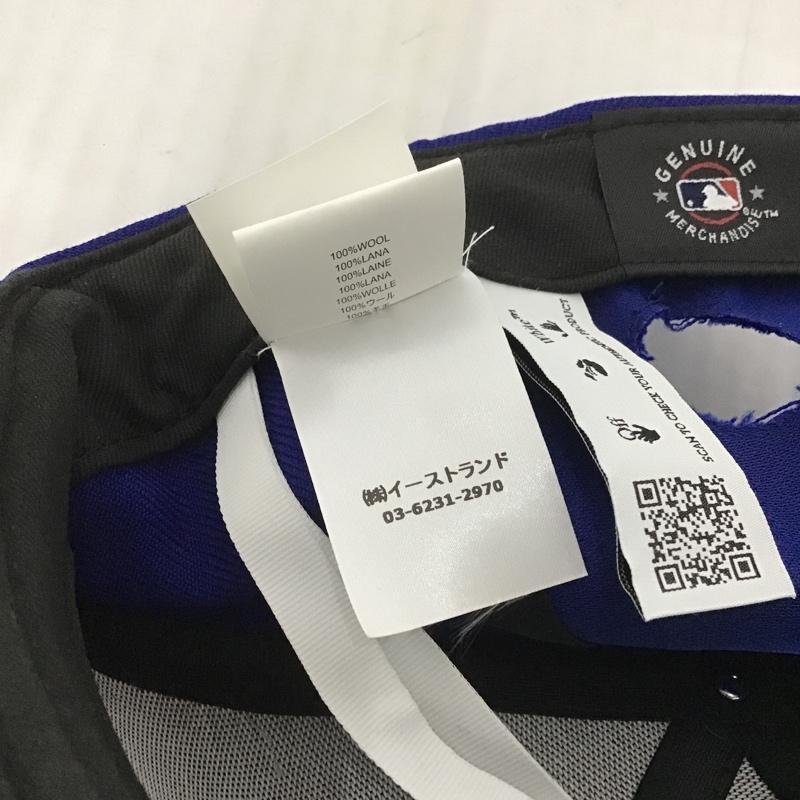 オフホワイト Off-White 帽子 キャップ NEW ERA MLB CHICAGO CUBS CAP ロゴ、文字 青 / ブルー / メンズ USED 古着 中古 10089814