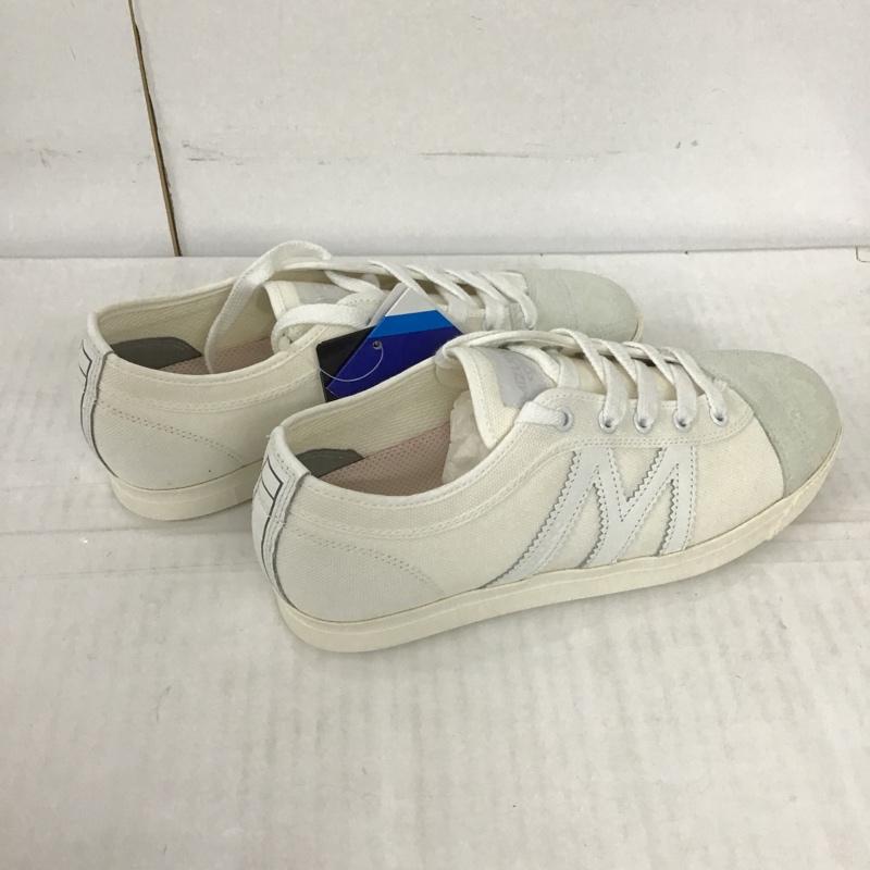 ミズノ MIZUNO スニーカー スニーカー D1GA196101 SCHOOL TRAINER 23.5cm 23.5cm ロゴ、文字 白 / ホワイト / レディース USED 古着 中古 10089819