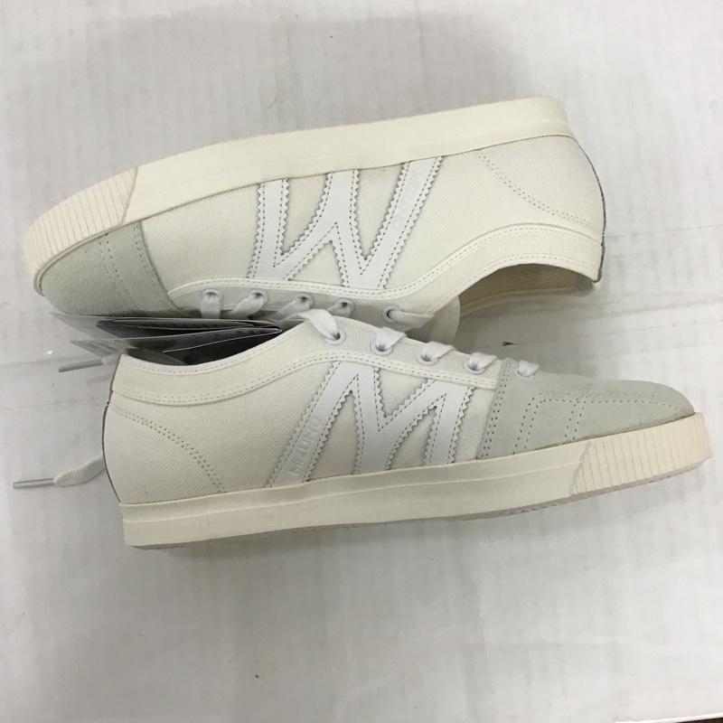 ミズノ MIZUNO スニーカー スニーカー D1GA196101 SCHOOL TRAINER 23.5cm 23.5cm ロゴ、文字 白 / ホワイト / レディース USED 古着 中古 10089819