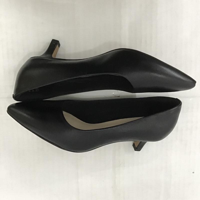 クラークス Clarks パンプス パンプス Shondrah Jade ポインテッドトゥパンプス ブラックレザー UK4D 箱有 US:6.5 無地 黒 / ブラック / レディース USED 古着 中古 10089820