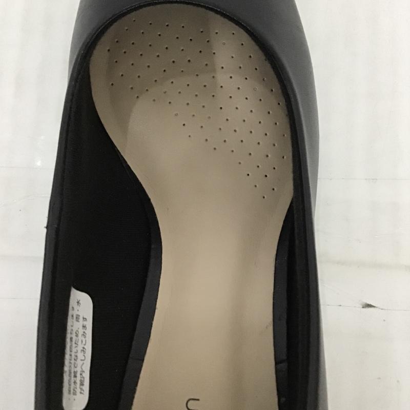 クラークス Clarks パンプス パンプス Shondrah Jade ポインテッドトゥパンプス ブラックレザー UK4D 箱有 US:6.5 無地 黒 / ブラック / レディース USED 古着 中古 10089820