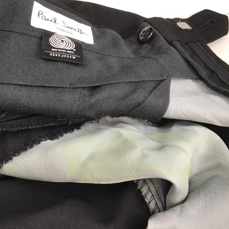 ポールスミス Paul Smith スーツ パンツスーツ FE-K0033-06 ウール ジャケット XL 無地 黒 / ブラック / メンズ USED 古着 中古 10089842