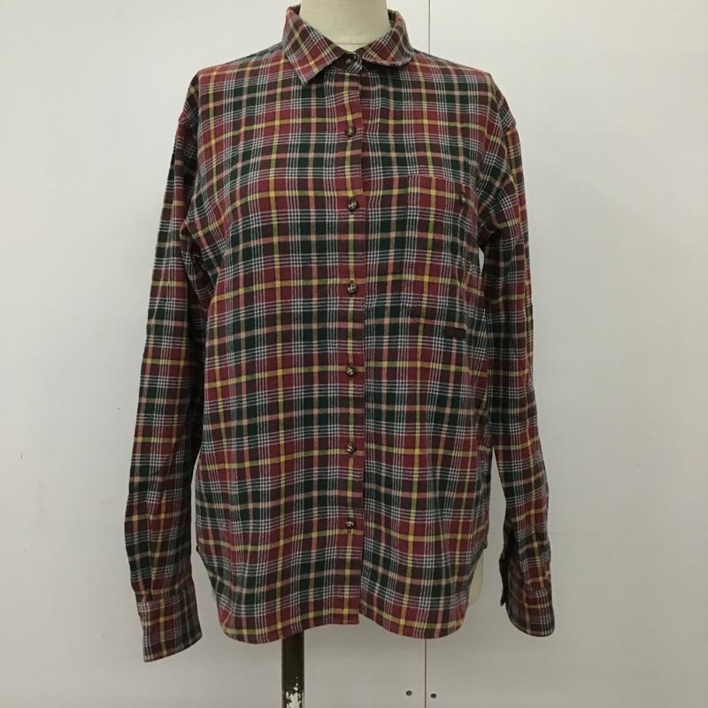 マドモアゼルノンノン MADEMOISELLENONNON シャツ、ブラウス 長袖 40 チェック マルチカラー / マルチカラー / レディース USED 古着 中古 10089865