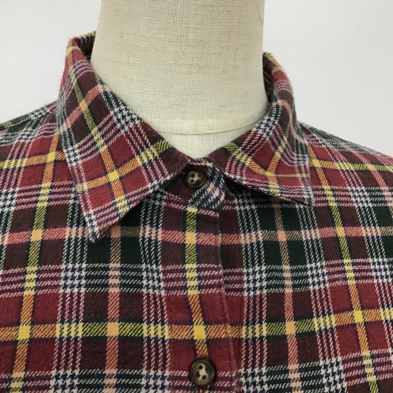 マドモアゼルノンノン MADEMOISELLENONNON シャツ、ブラウス 長袖 40 チェック マルチカラー / マルチカラー / レディース USED 古着 中古 10089865