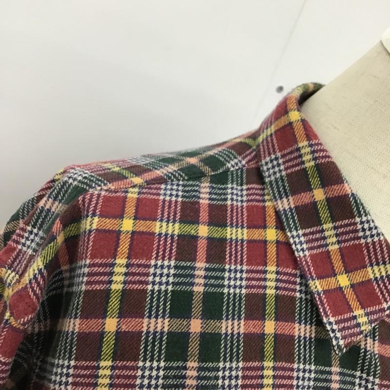 マドモアゼルノンノン MADEMOISELLENONNON シャツ、ブラウス 長袖 40 チェック マルチカラー / マルチカラー / レディース USED 古着 中古 10089865