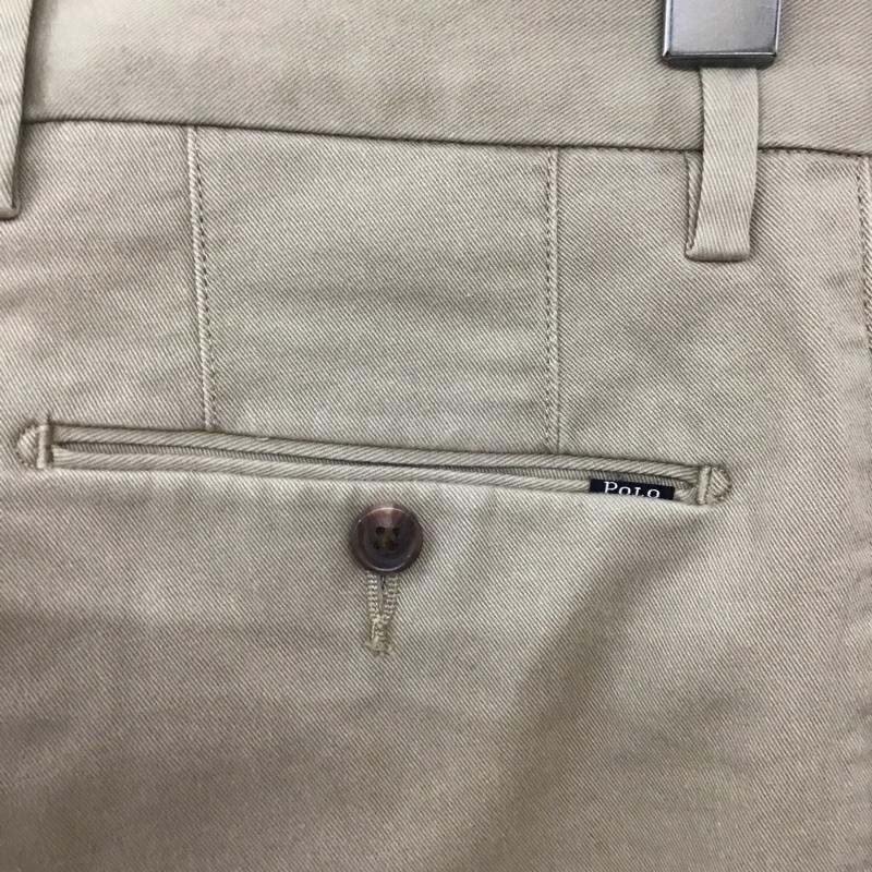 ポロラルフローレン POLO RALPH LAUREN パンツ チノパン 2 無地 ベージュ / ベージュ / レディース USED 古着 中古 10089878