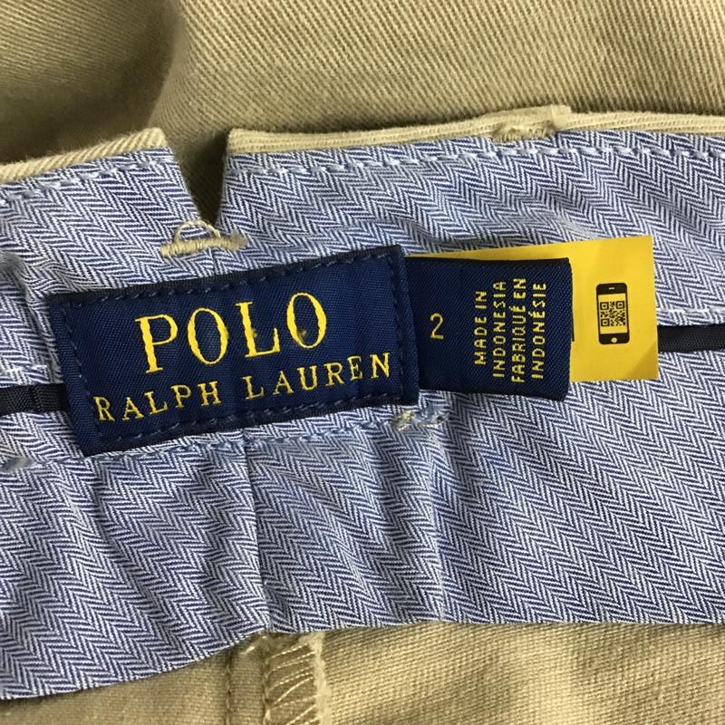 ポロラルフローレン POLO RALPH LAUREN パンツ チノパン 2 無地 ベージュ / ベージュ / レディース USED 古着 中古 10089878