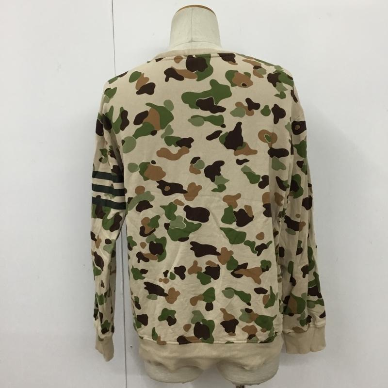 アディダス adidas トレーナー 長袖 M33829 カモフラージュ柄・迷彩 マルチカラー / マルチカラー / メンズ USED 古着 中古 10089900