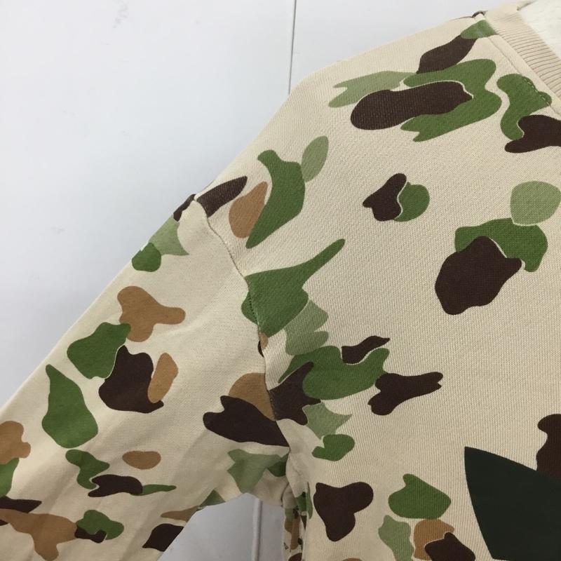 アディダス adidas トレーナー 長袖 M33829 カモフラージュ柄・迷彩 マルチカラー / マルチカラー / メンズ USED 古着 中古 10089900