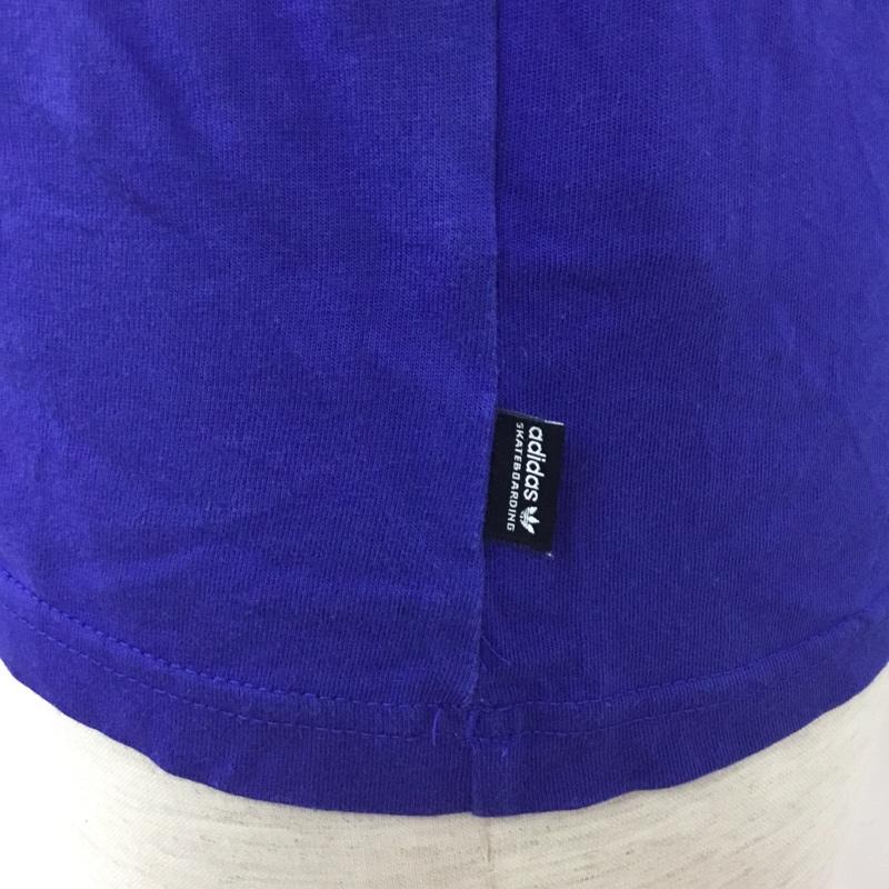 アディダス adidas Tシャツ 半袖 DU8312 BLACK BIRD SOLID TEE S プリント 青 / ブルー / メンズ USED 古着 中古 10089904