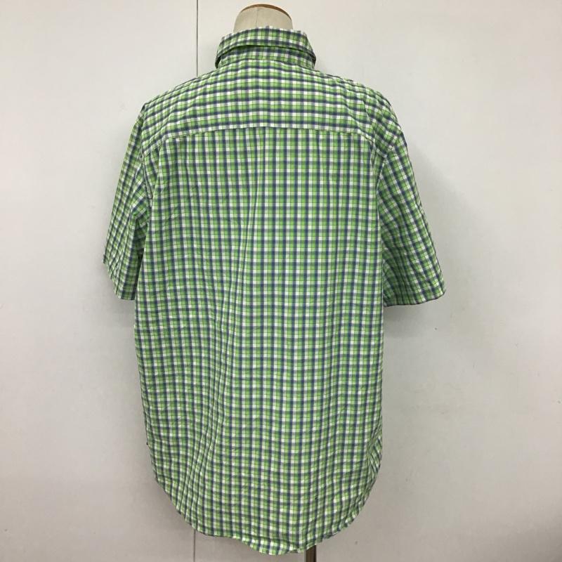 チャップス CHAPS シャツ、ブラウス 半袖 ボタンダウンシャツ XL チェック マルチカラー / マルチカラー / メンズ USED 古着 中古 10089920