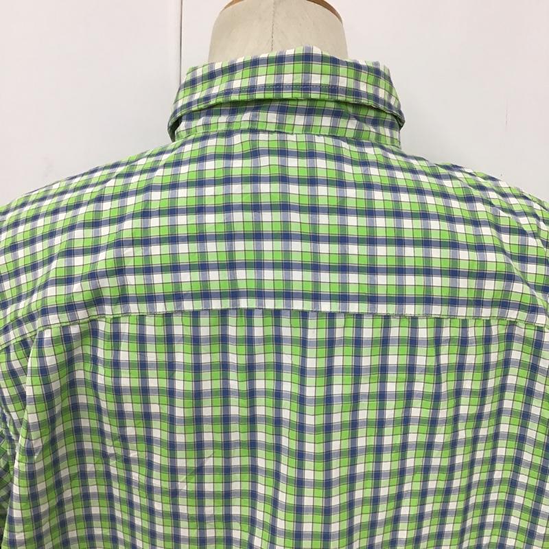 チャップス CHAPS シャツ、ブラウス 半袖 ボタンダウンシャツ XL チェック マルチカラー / マルチカラー / メンズ USED 古着 中古 10089920