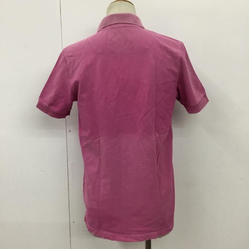 ディーゼル DIESEL ポロシャツ 半袖 S 無地 桃 / ピンク / メンズ USED 古着 中古 10089968