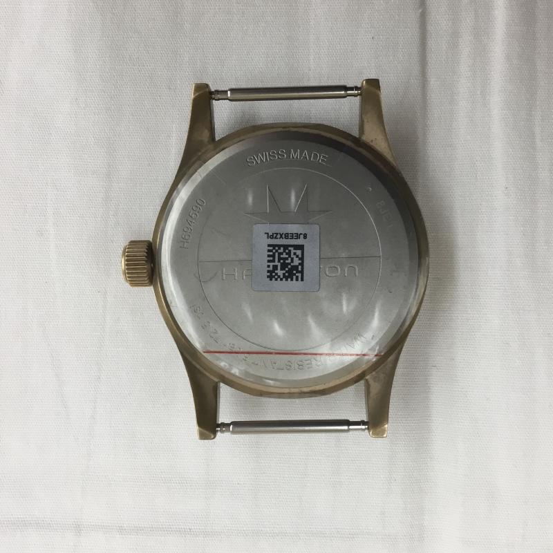 ハミルトン HAMILTON 腕時計 アナログ(自動巻き) カーキ フィールド MECHANICAL BRONZE メカニカル ブロンズ H69459530 メンズ USED 古着 中古 10090080