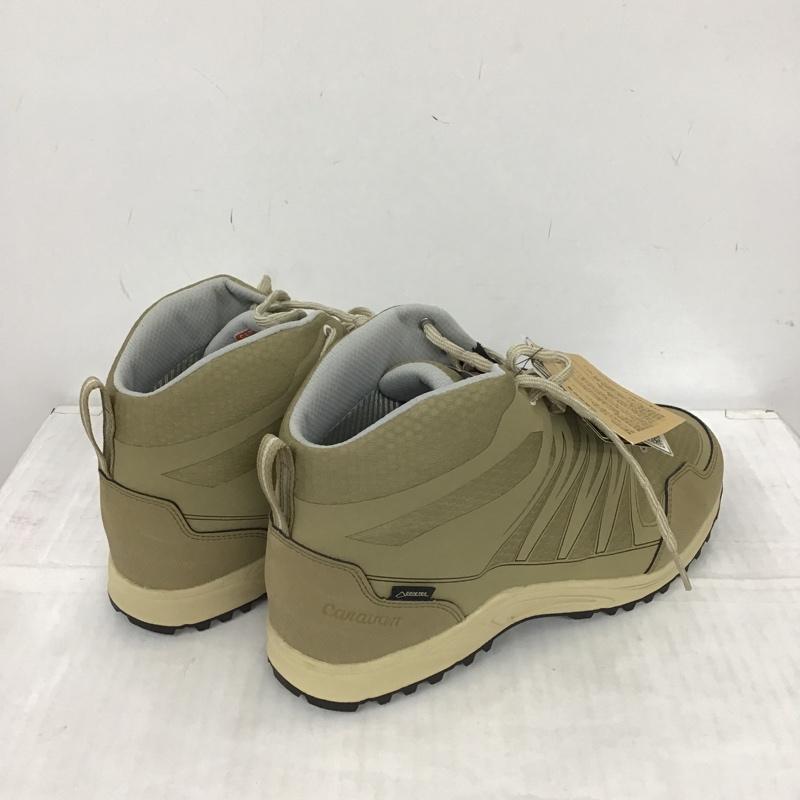 キャラバン Caravan アウトドアシューズ アウトドアシューズ 0010116 C1 LIGHT MID トレッキングシューズ 29cm 箱有 29.0cm ロゴ、文字 ベージュ / ベージュ / メンズ USED 古着 中古 10090082