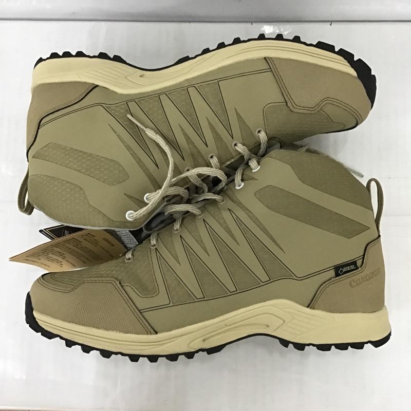 キャラバン Caravan アウトドアシューズ アウトドアシューズ 0010116 C1 LIGHT MID トレッキングシューズ 29cm 箱有 29.0cm ロゴ、文字 ベージュ / ベージュ / メンズ USED 古着 中古 10090082