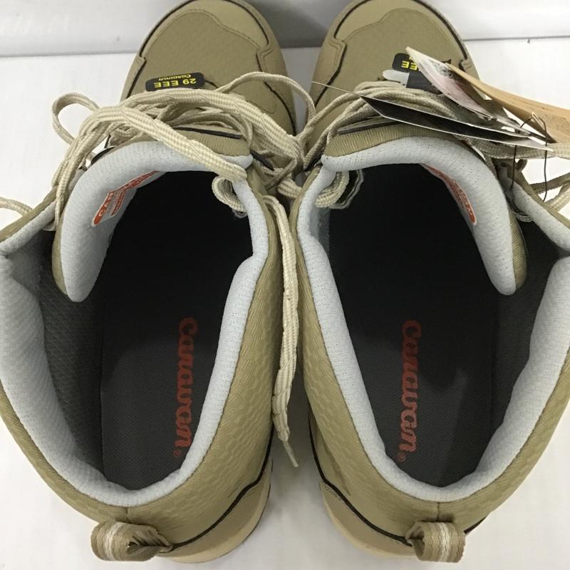 キャラバン Caravan アウトドアシューズ アウトドアシューズ 0010116 C1 LIGHT MID トレッキングシューズ 29cm 箱有 29.0cm ロゴ、文字 ベージュ / ベージュ / メンズ USED 古着 中古 10090082