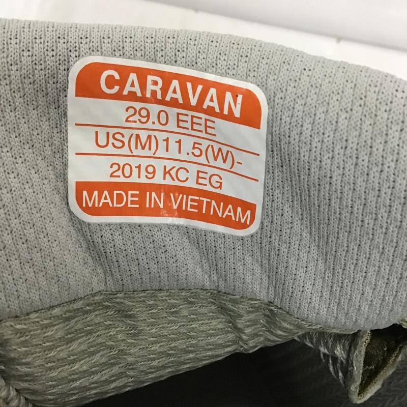キャラバン Caravan アウトドアシューズ アウトドアシューズ 0010116 C1 LIGHT MID トレッキングシューズ 29cm 箱有 29.0cm ロゴ、文字 ベージュ / ベージュ / メンズ USED 古着 中古 10090082